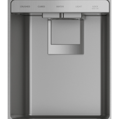 Monogram - 48" Built-In Side-by-Side Refrigerator with Dispenser (ZISS480DNSS)