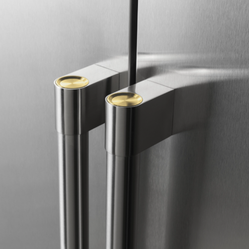 Monogram - 48" Built-In Side-by-Side Refrigerator with Dispenser (ZISS480DNSS)