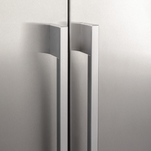 Monogram - 48" Built-In Side-by-Side Refrigerator with Dispenser (ZISS480DNSS)