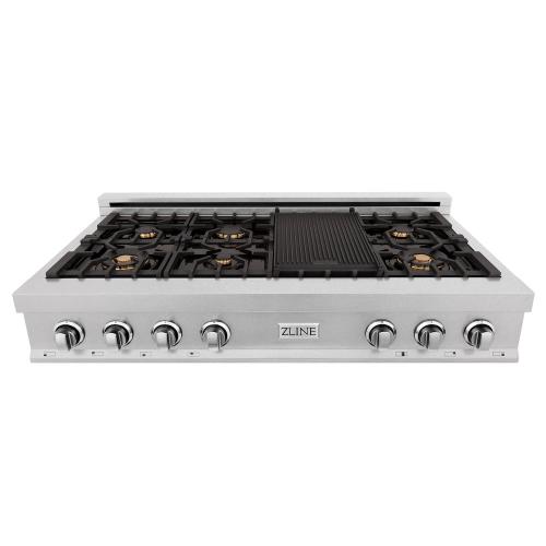 ZLINE - Autograph Edition 36" Porcelain Rangetop - 6 Gas Burners (RTSZ-36-G)