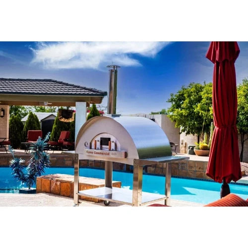 Karma 42&quot; Stainless Steel Wood Fire Oven Only