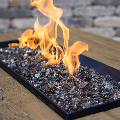 54&quot; American Fyre Designs Reclaimed Wood Cosmo Rectangle Fire Table