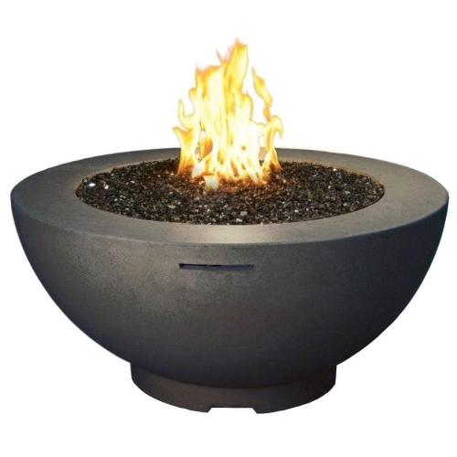 48&quot; American Fyre Designs Fire Bowl with 16&quot; Stainless Steel star shape burner. (242-731-BA-11-H6PC)