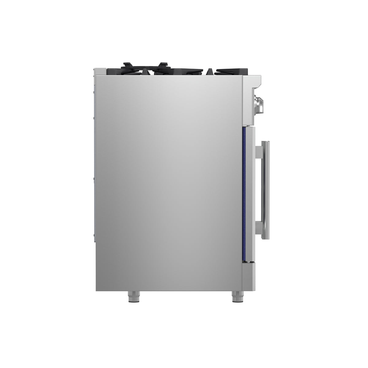 Forno Massimo 30-Inch Freestanding French Door Gas Range, 4 Burners, Convection Oven, Energy Efficient