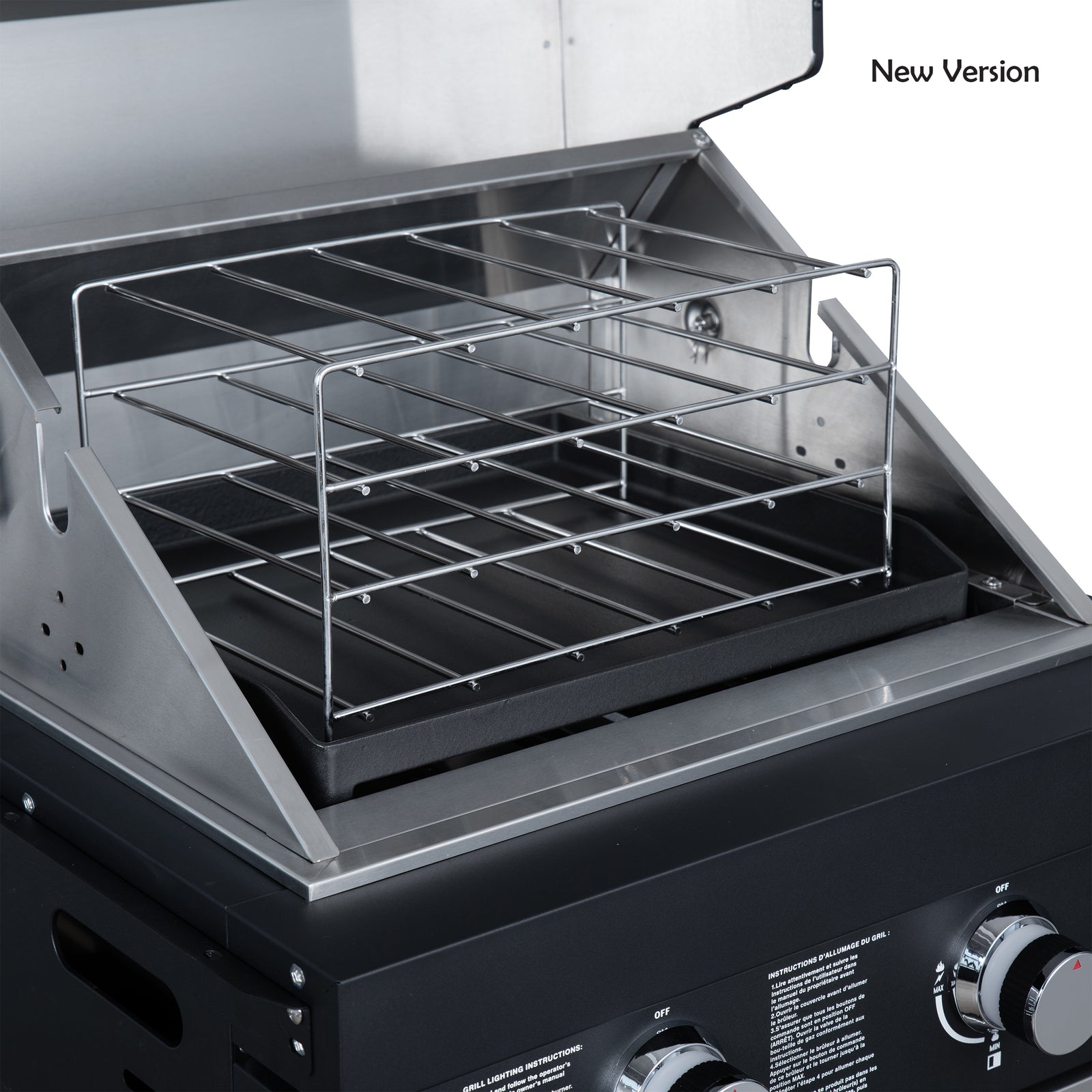 Forno All’Aperto 99,600 BTU Outdoor Kitchen, 5 Burners, Infrared Burners, Side Burner, Black Sintered Stone Countertops, Gas Pizza Oven, Sink Module, Bar & Beverage Center