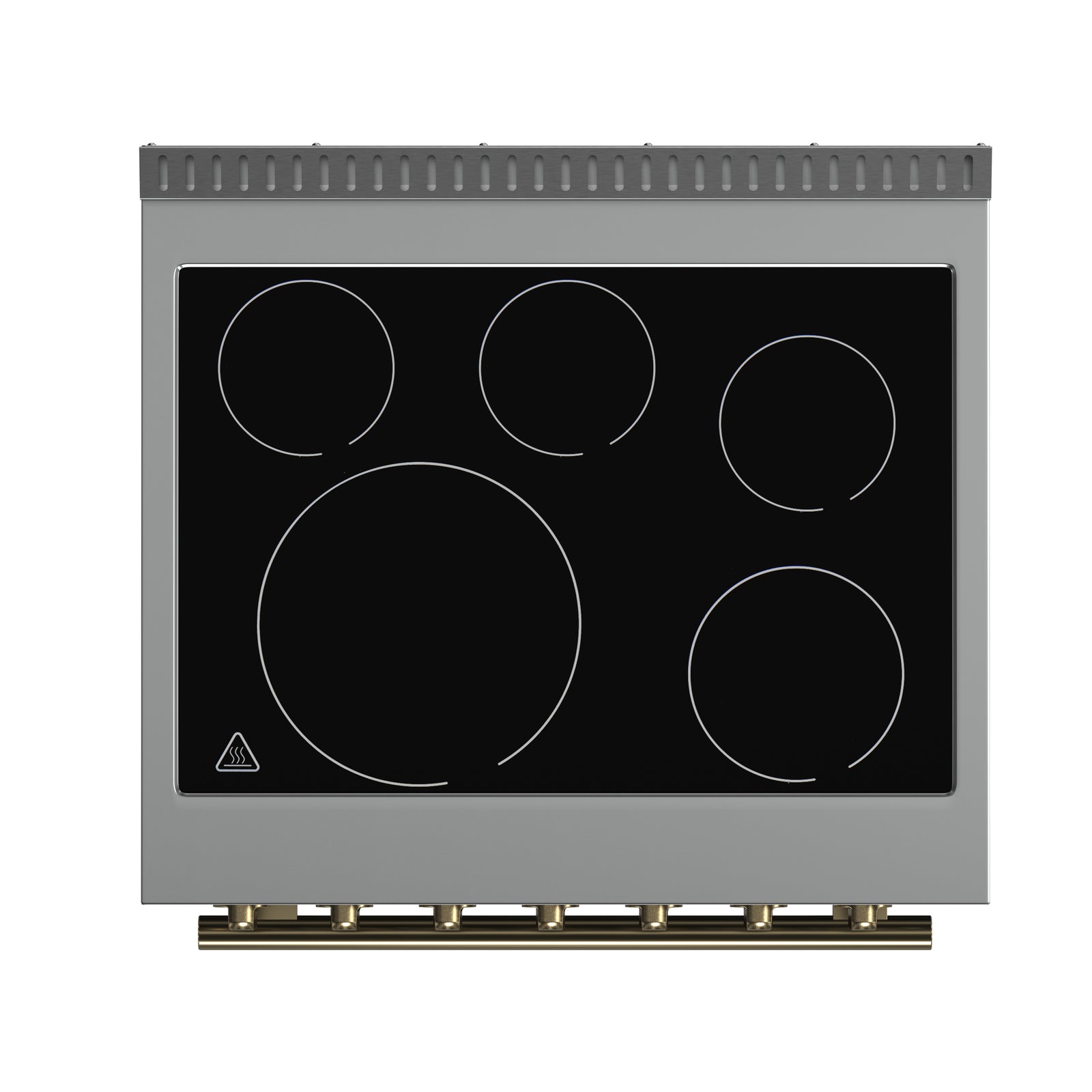 Forno Paolo 30-Inch Freestanding Electric Range, Black, 4.38 cu.ft, True Convection Oven, Energy Efficient