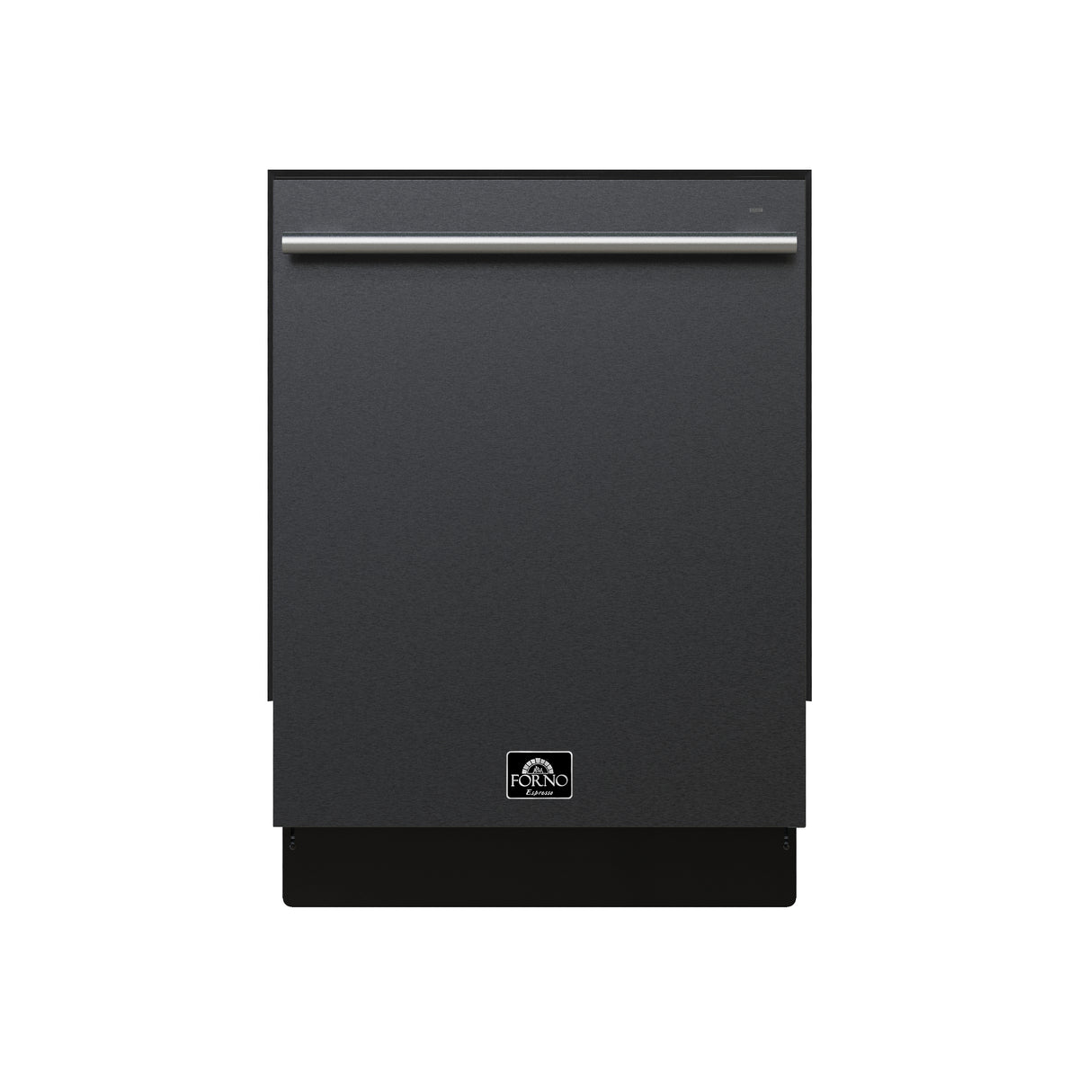 Forno Romano Espresso 24-Inch Built-In Dishwasher, Black Finish, Stainless Steel Tub, 49 dBA, Energy Star Certified