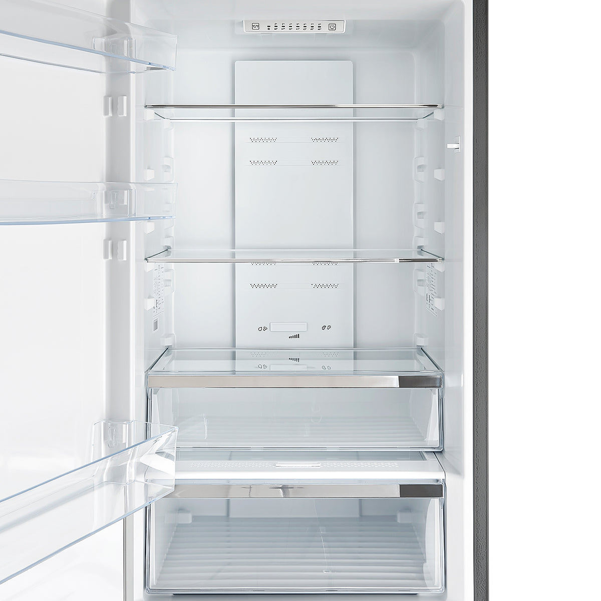 Forno Guardia 24-Inch Bottom Freezer Refrigerator, Left Swing, 10.8 cu.ft, ENERGY STAR Certified