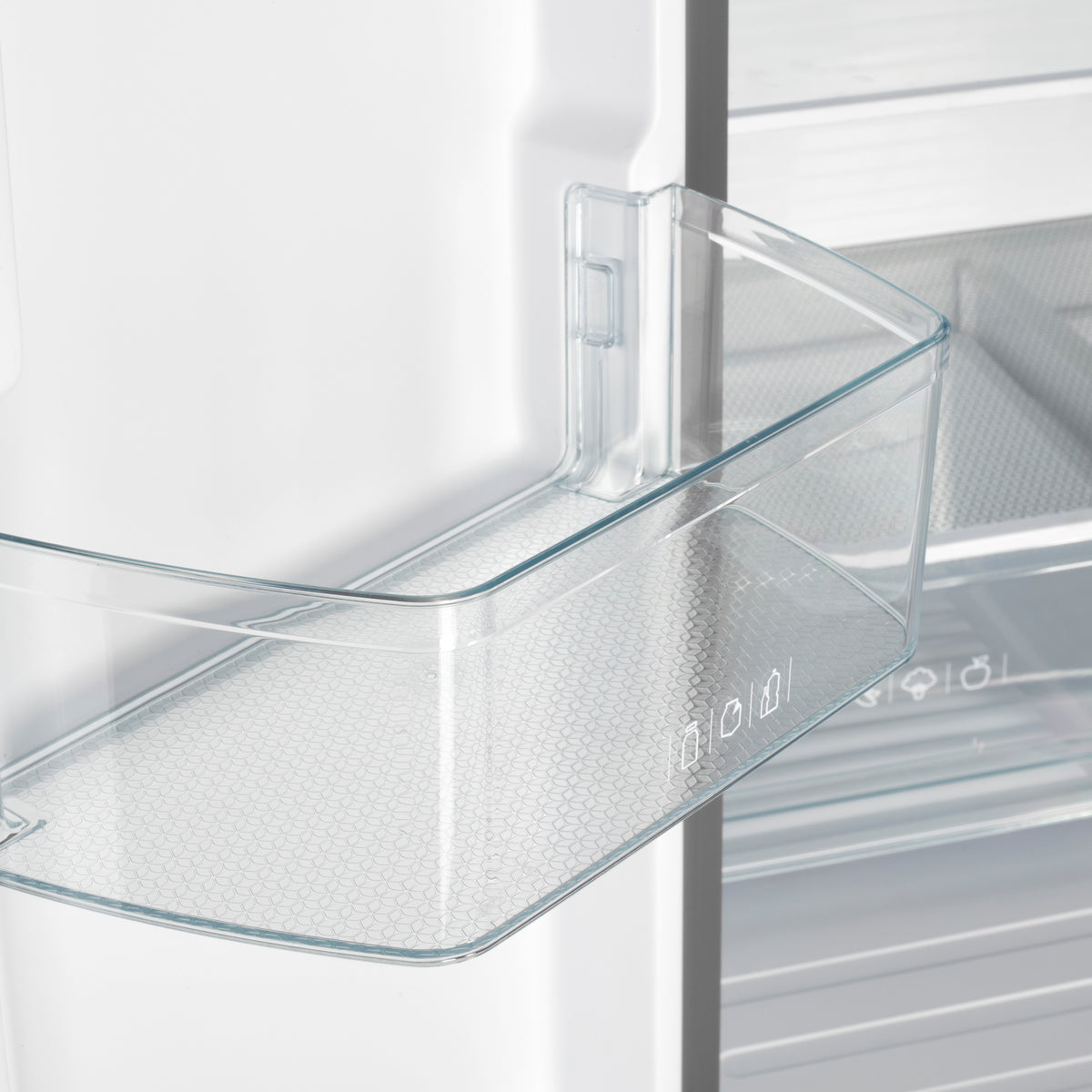 Forno Gallipoli 30-Inch French Door Refrigerator, 17.5 cu.ft Capacity, Modern Decorative Grill, 34-Inch Width, Stainless Steel, No Frost Technology, Energy Efficient