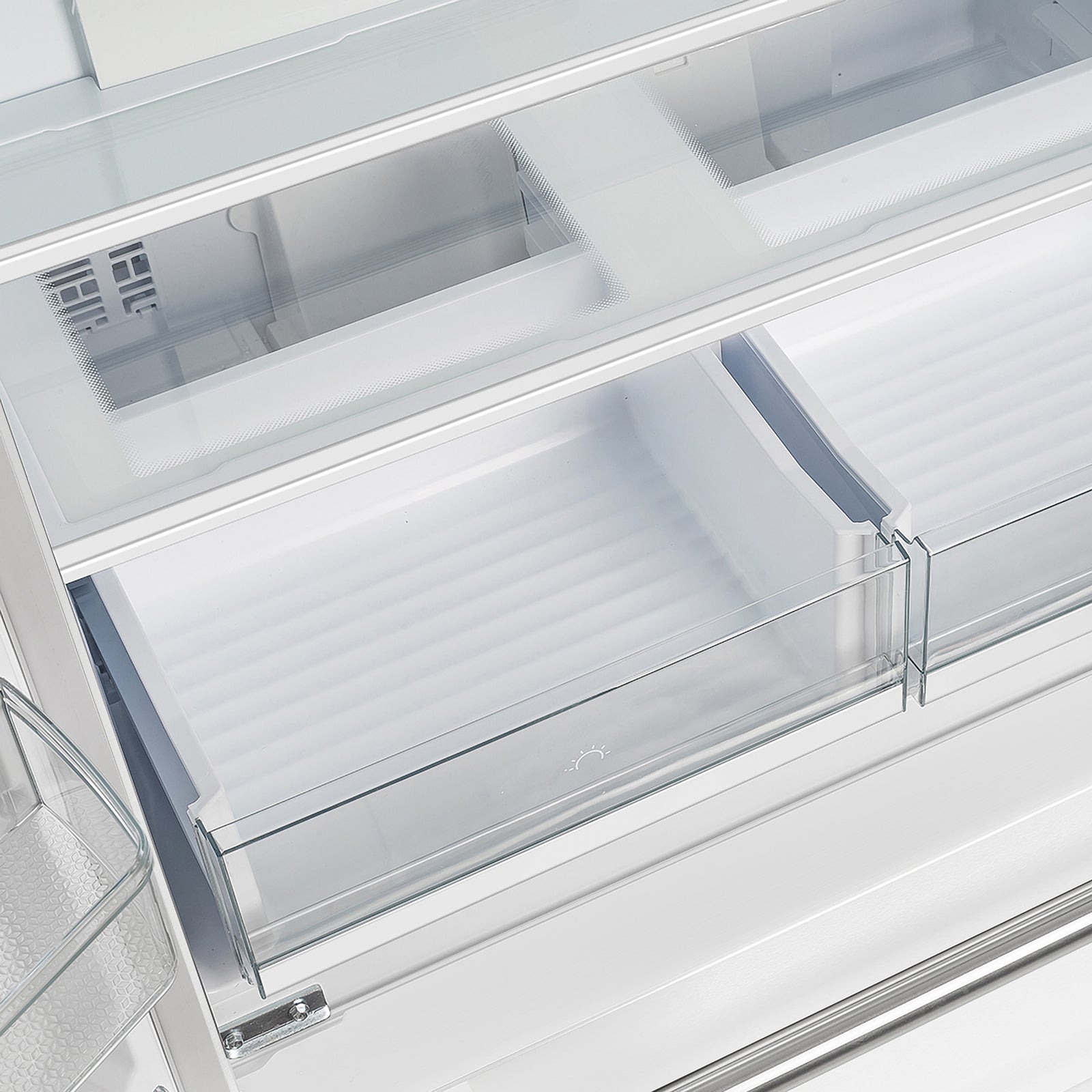 Forno Moena Espresso 36-Inch White French Door Refrigerator, 19.2 Cu. Ft., Frost-Free, Automatic Ice Maker, ENERGY STAR Certified