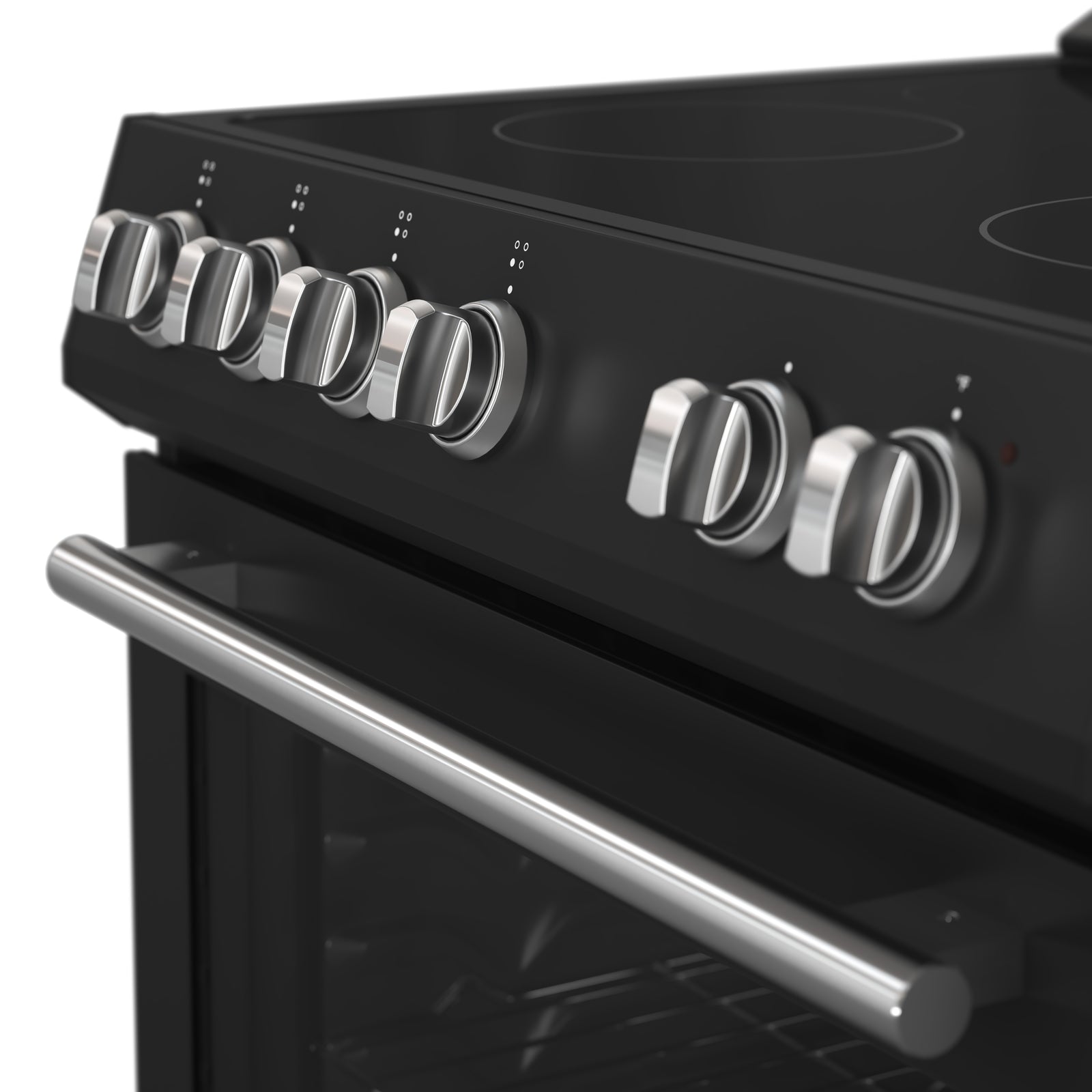 Forno Leonardo Espresso 30-Inch Black Electric Range, True Convection, Energy Efficient