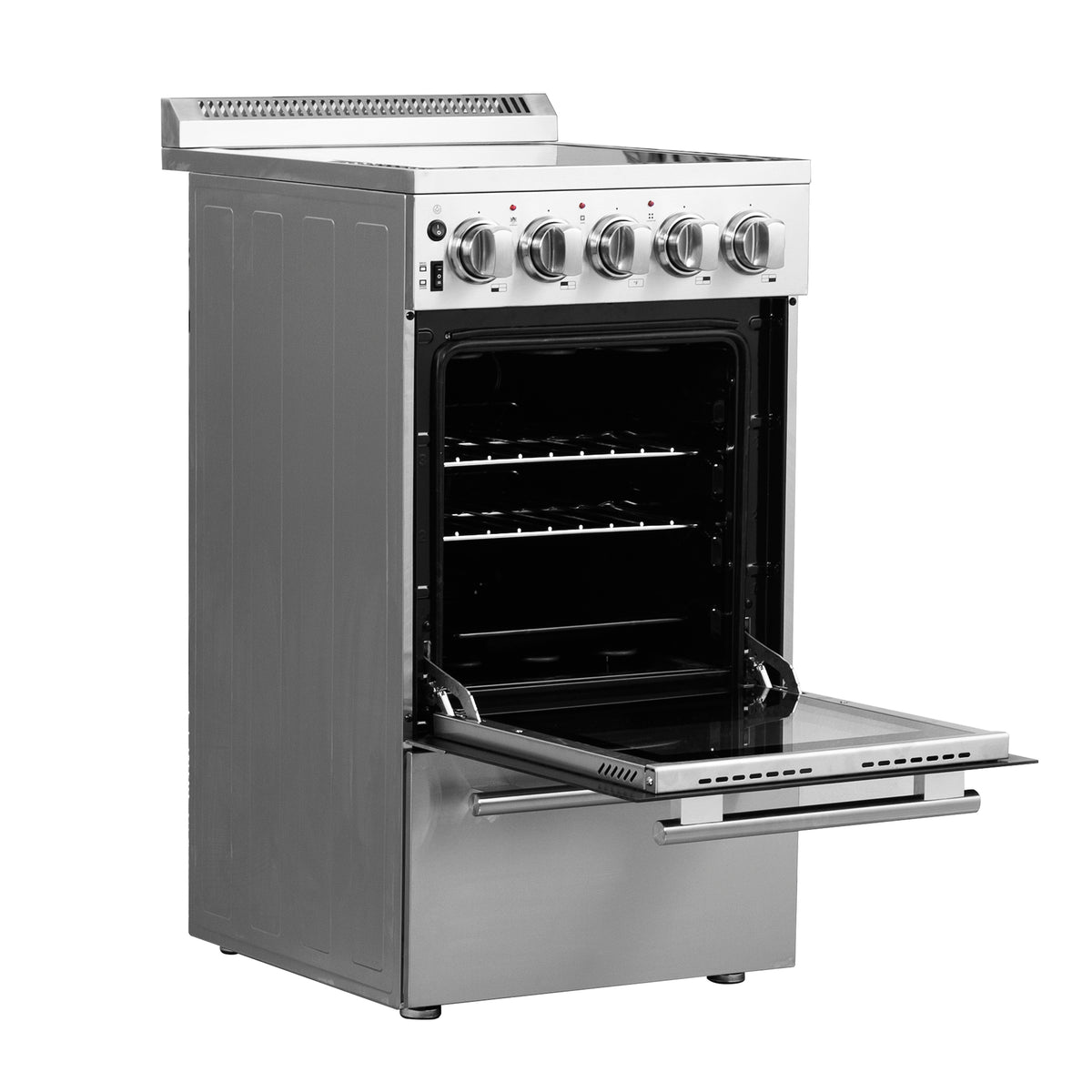 Forno Pallerano 20 Inch Freestanding Electric Range, Compact Design