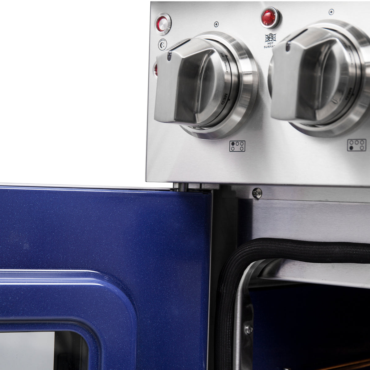 Forno Massimo 30-Inch Freestanding French Door Electric Range, True Convection Oven