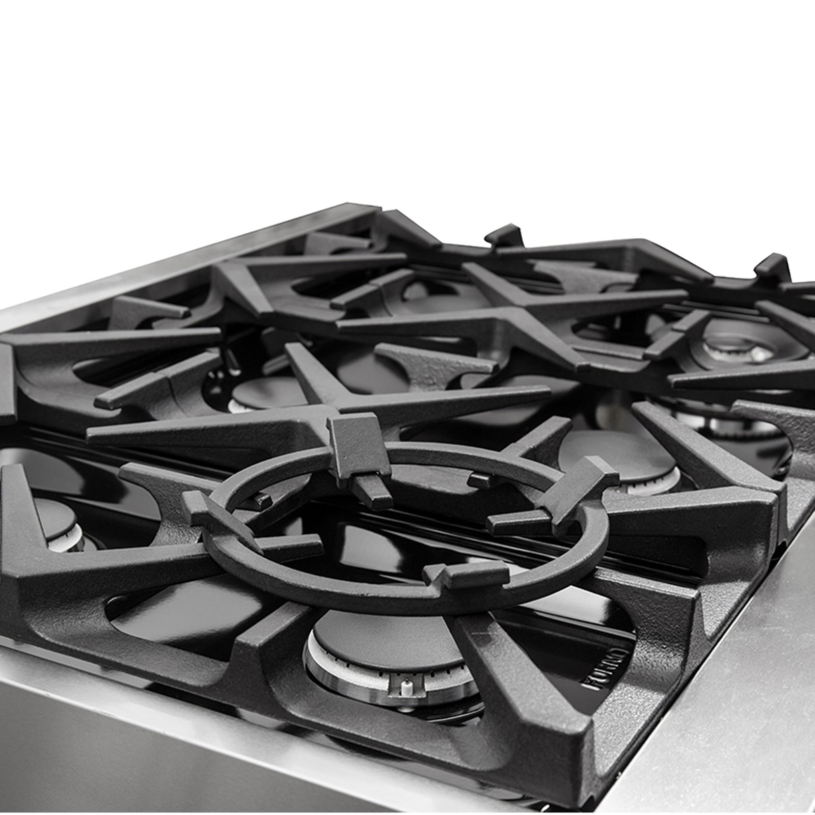 Forno Massimo 36-Inch Freestanding Dual Fuel Range, 6 Burners, Double Convection Ovens