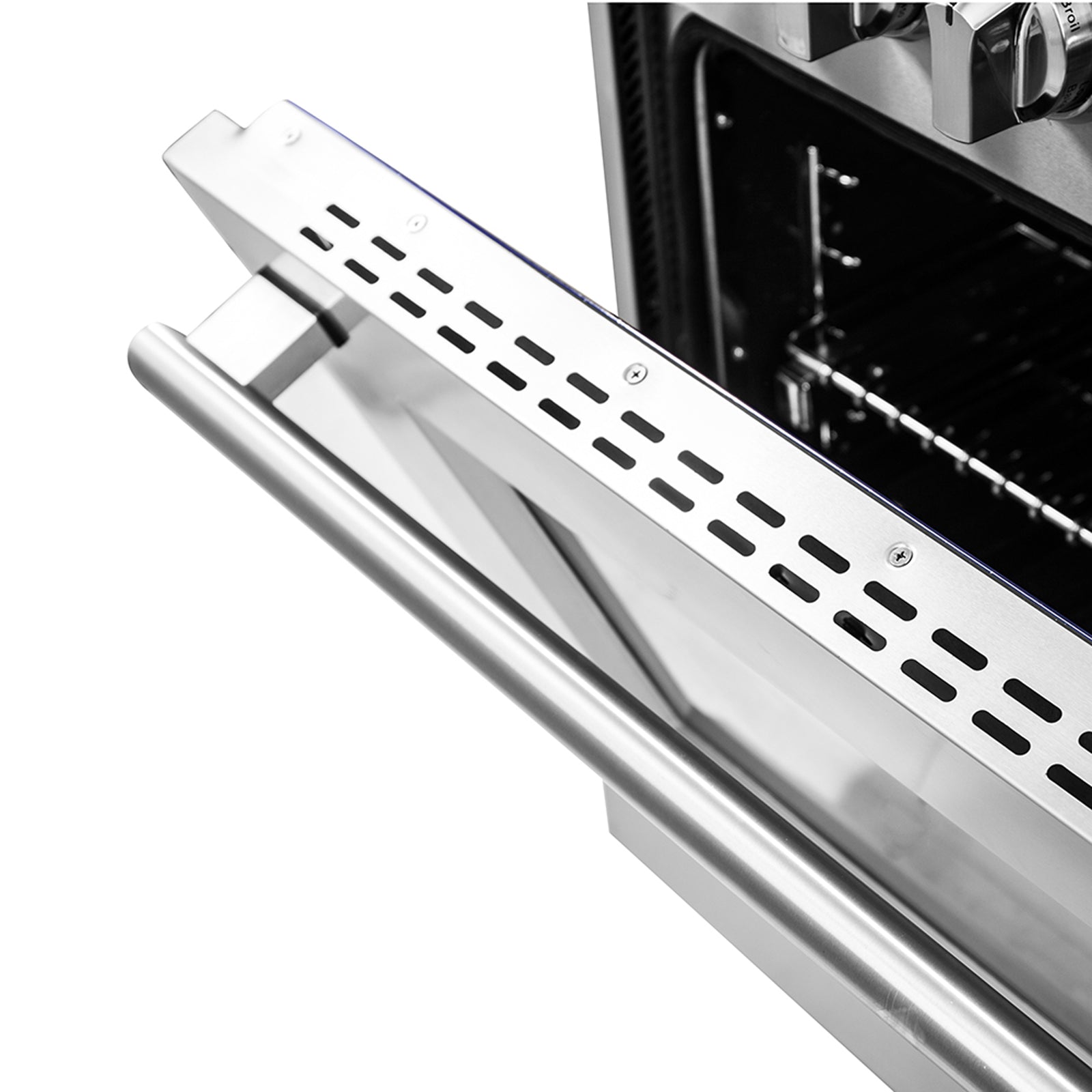 Forno Massimo 30-Inch Freestanding Gas Range, 4 Burners, True Convection Oven