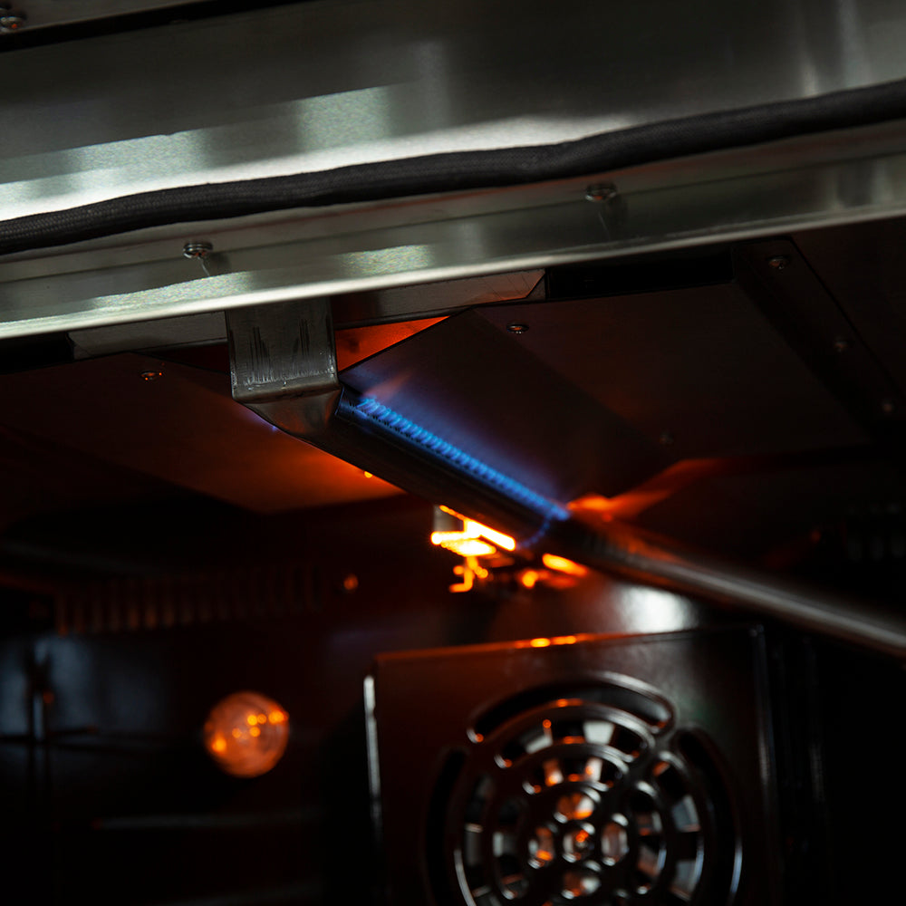 Forno Galiano 36-Inch Freestanding Gas Range, Stainless Steel, 6 Burners, Energy Efficient