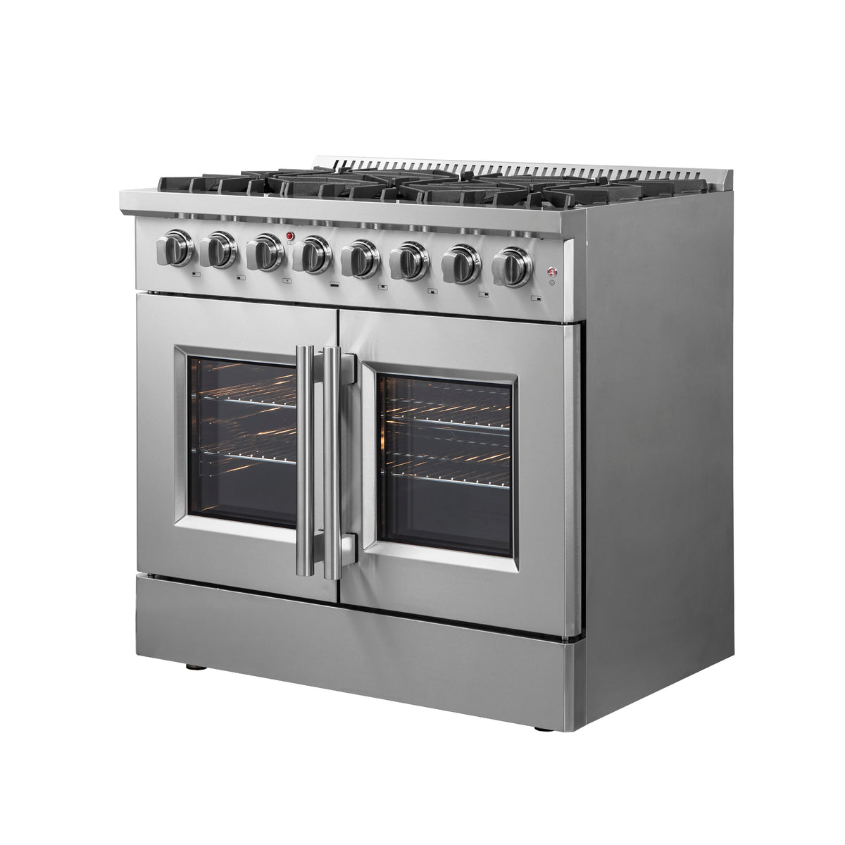 Forno Galiano 36&quot; Freestanding French Door Dual Fuel Range
