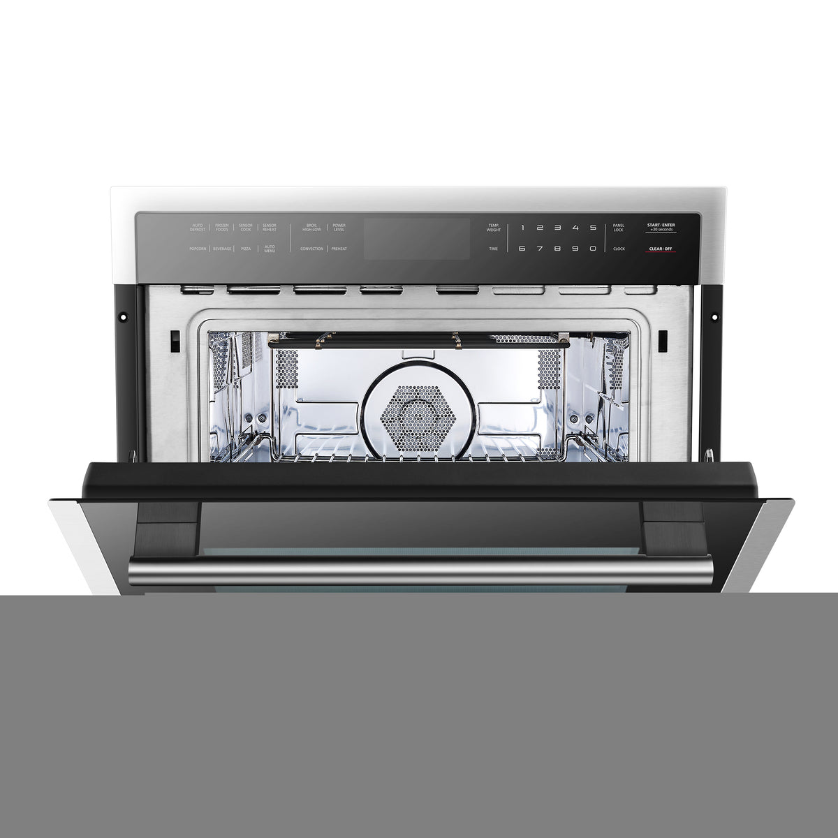 Forno Oliena 24-Inch Compact Oven and 1000 Watt Microwave, 1.6 cu.ft, Convection Oven