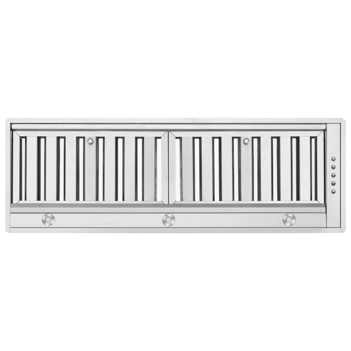 Forno Frassanito 36-Inch Recessed Range Hood, 450 CFM, Stainless Steel Baffle Filters, LED Lighting