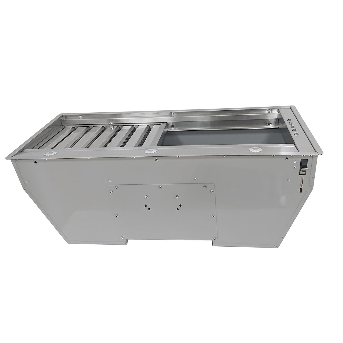 Forno Frassanito 36-Inch Recessed Range Hood, 450 CFM, Stainless Steel Baffle Filters, LED Lighting