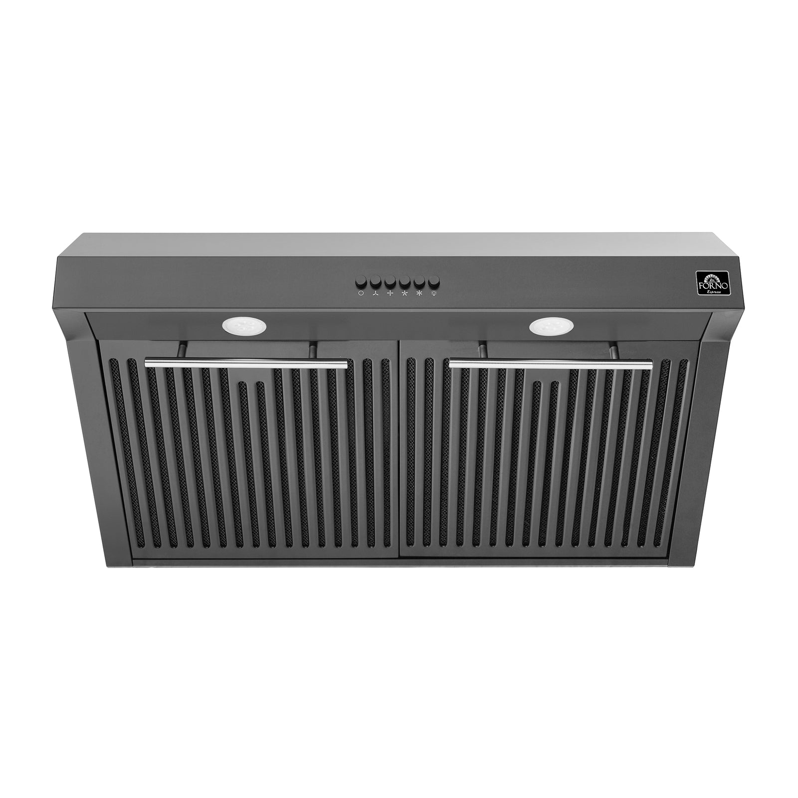 30" Forno Bari Espresso Under Cabinet Range Hood in Black