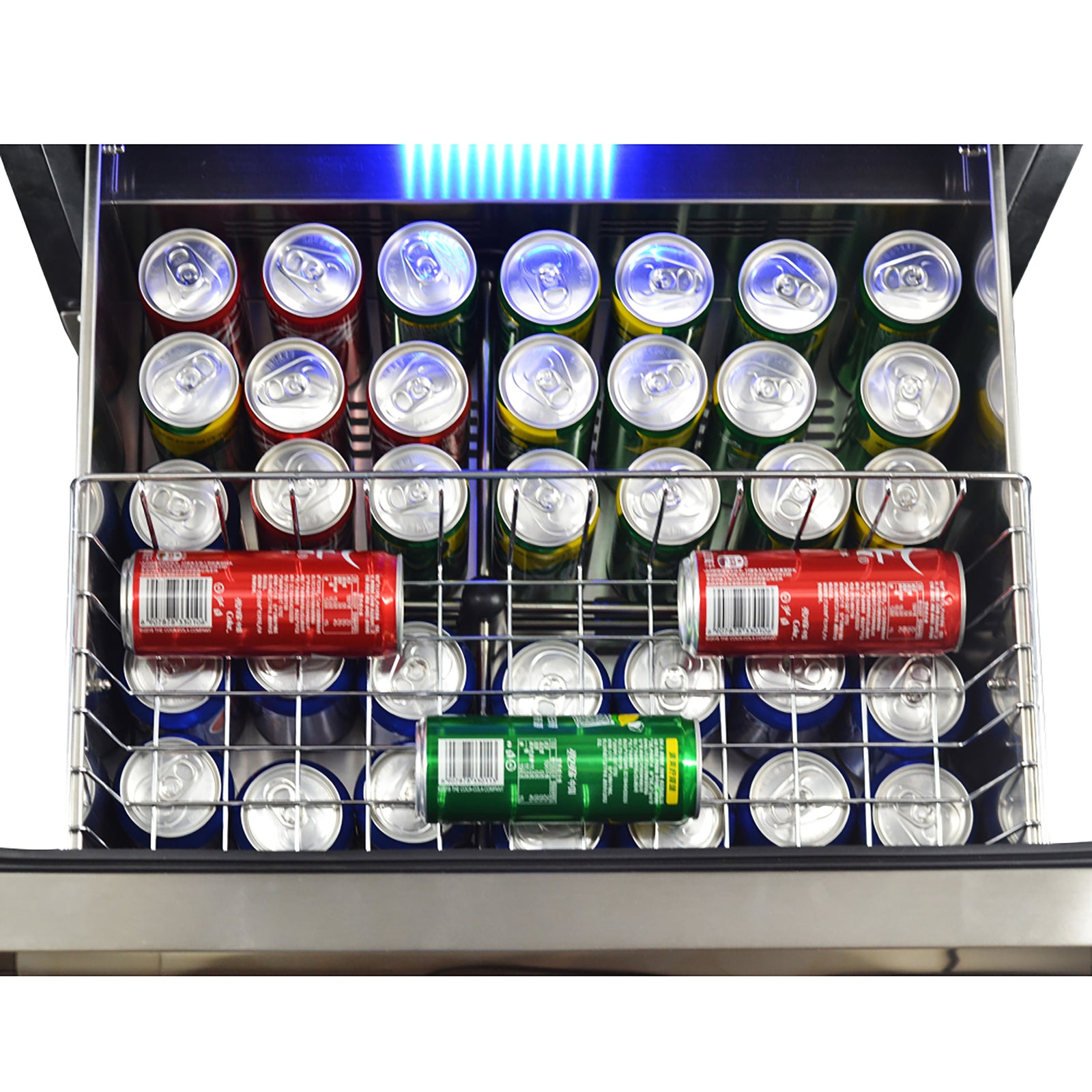 Forno Azienda 24-Inch Dual Temperature Zone Wine Cooler, Up to 108 Bottles, Two Refrigerated Drawers, Adjustable Temperature Zones, Energy Efficient