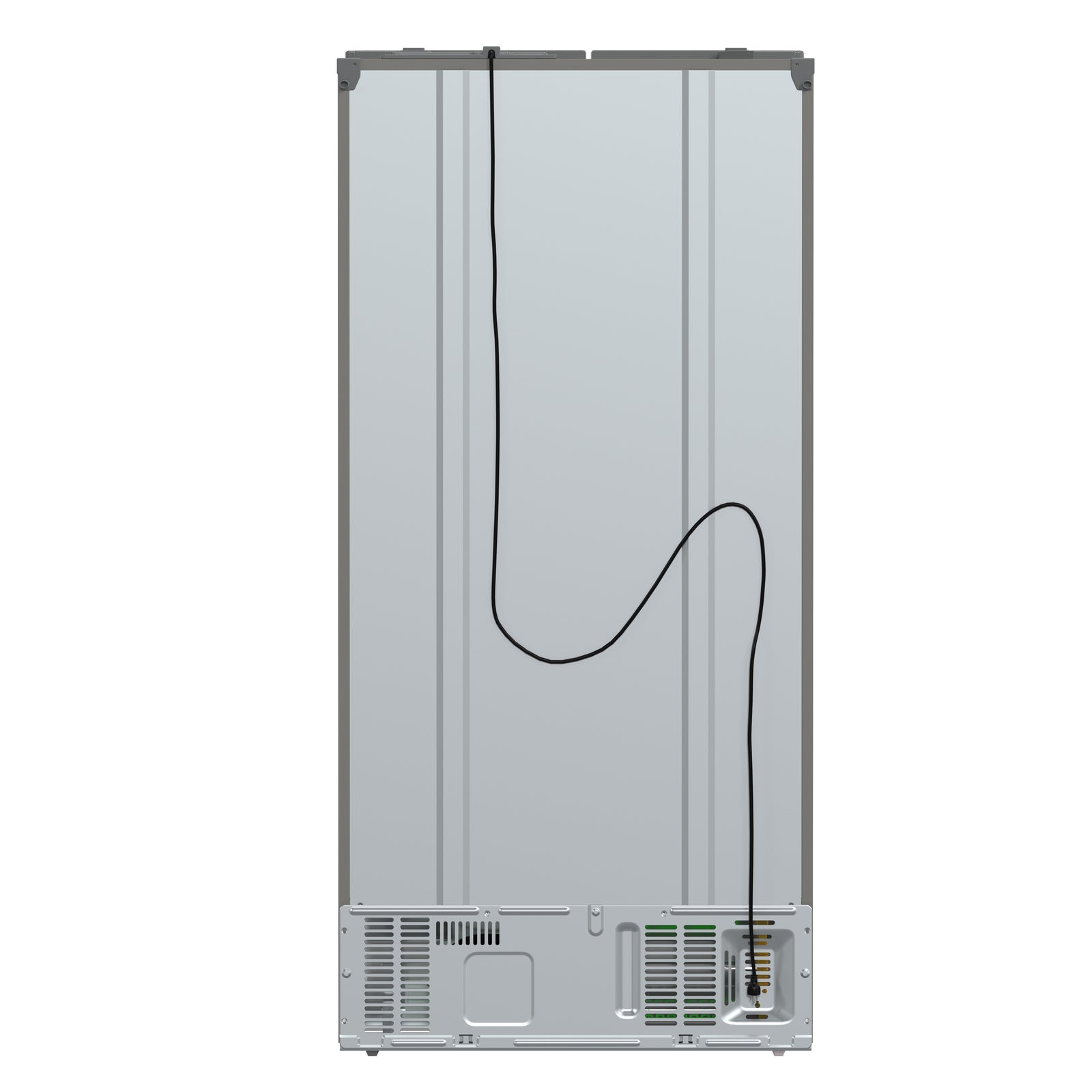 Forno Salerno 33-Inch Side-by-Side Stainless Steel Refrigerator, 15.6 cu.ft, ENERGY STAR Certified