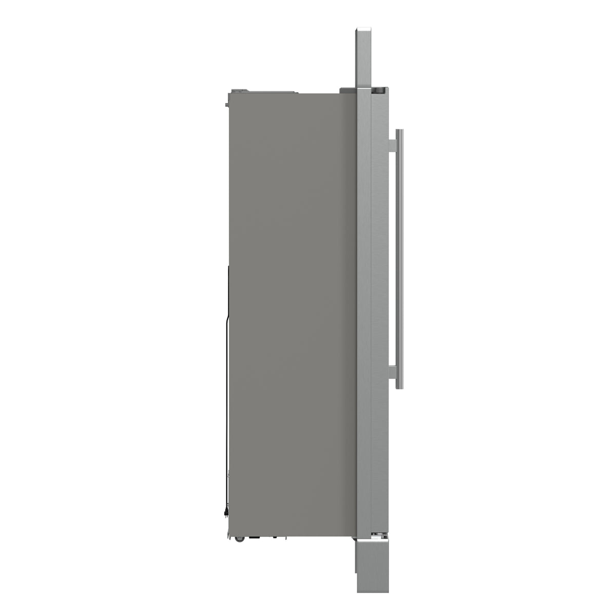 Forno Salerno 37-Inch Built-In Stainless Steel Refrigerator, 15.6 cu.ft, Modern Decorative Grill, ENERGY STAR Certified