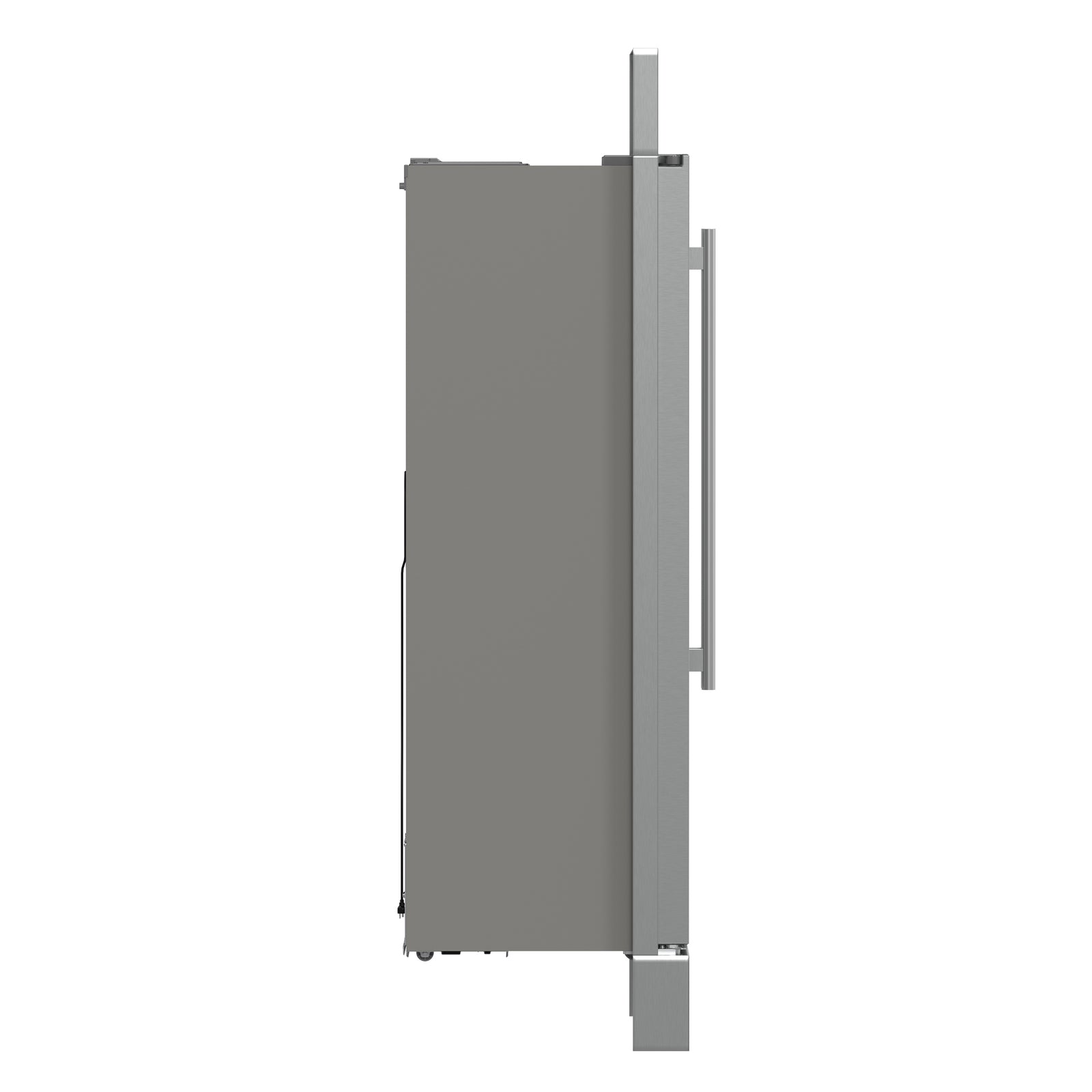 Forno Salerno 37-Inch Built-In Stainless Steel Refrigerator, 15.6 cu.ft, Modern Decorative Grill, ENERGY STAR Certified