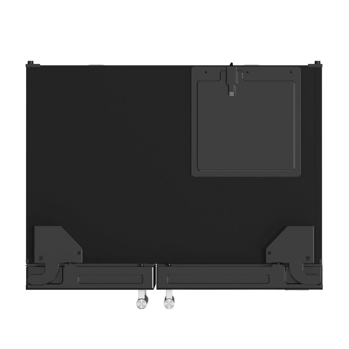 Forno Salerno Espresso 36-Inch Black Side-by-Side Refrigerator, 20 Cu. Ft., Frost-Free, Ice &amp; Water Dispenser, ENERGY STAR Certified