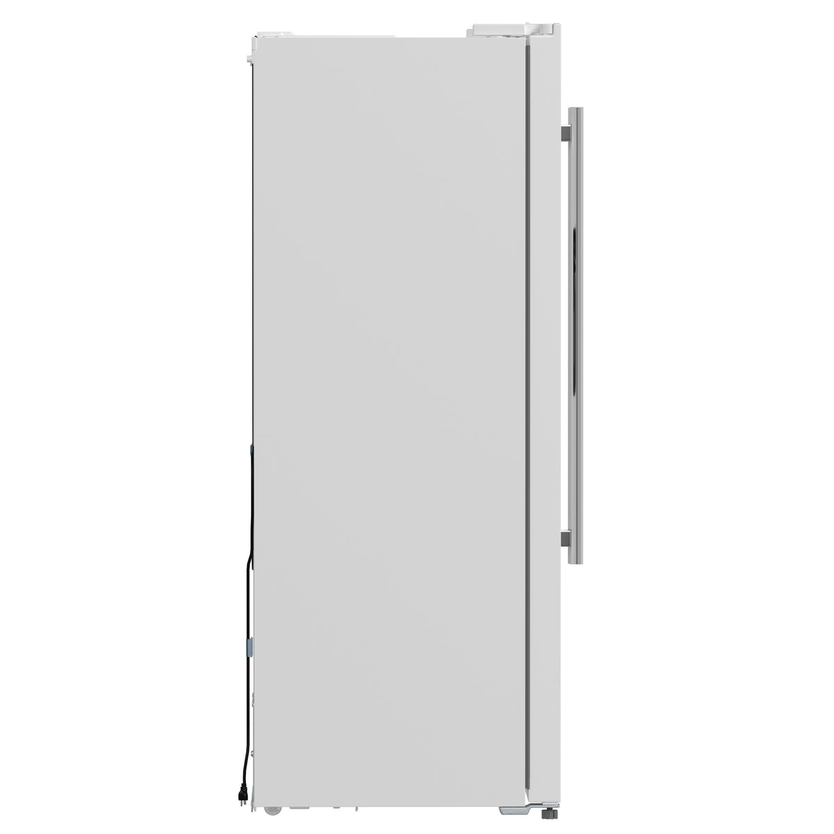 Forno Salerno Espresso 36-Inch White Side-by-Side Refrigerator, 20 Cu. Ft., Frost-Free, Ice &amp; Water Dispenser, ENERGY STAR Certified