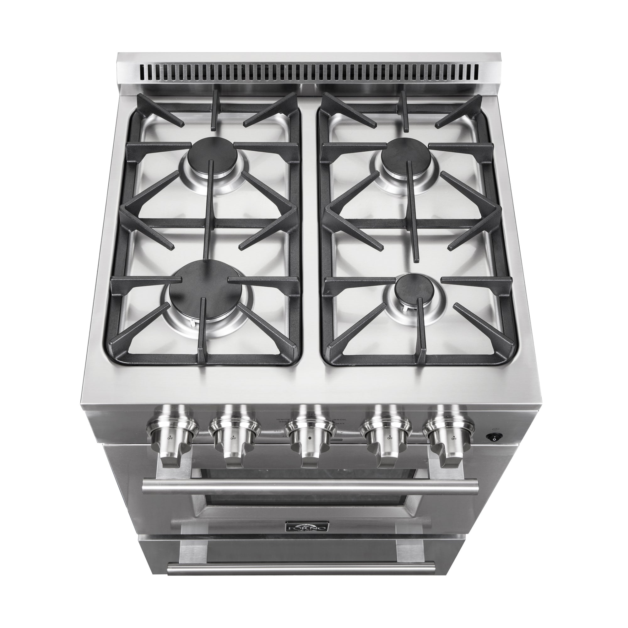 Forno Breno 24-Inch Freestanding Gas Range, Compact Design, Energy Efficient