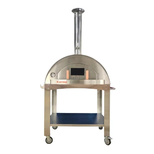 Karma 32" Stainless Steel Wood Fire Pizza Oven Only (WKK-02S-304SS)