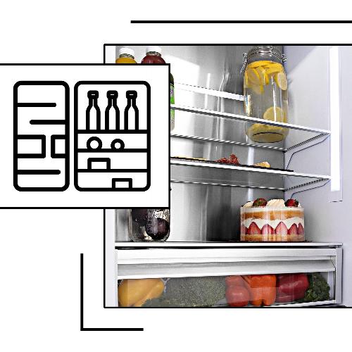 ZLINE - 60&quot; Panel Ready Built-In 4-Door French Door (RBIV-60)