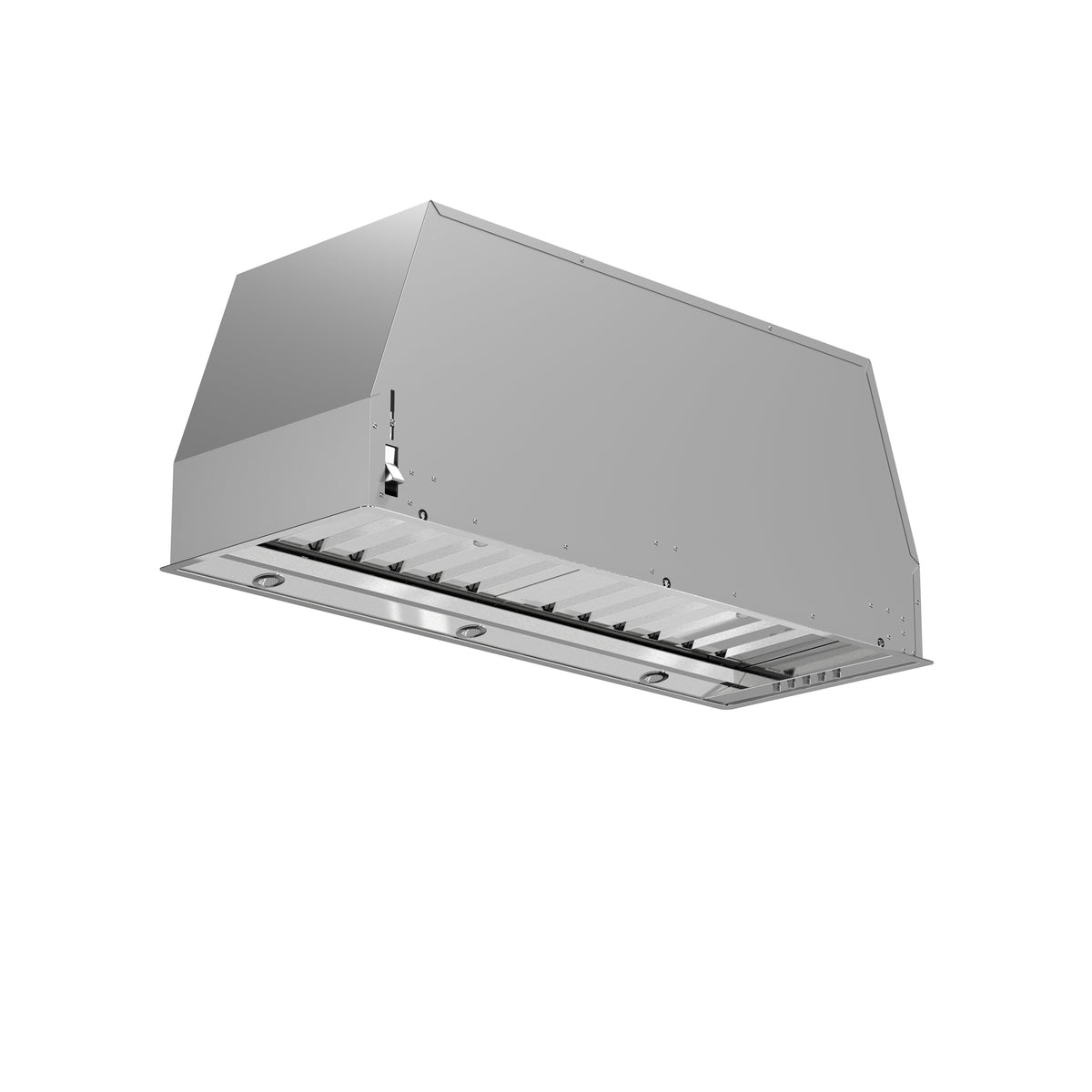 Forno Frassanito 30-Inch Insert Range Hood, 450 CFM, Stainless Steel Baffle Filters, LED Lighting