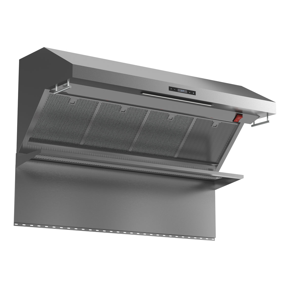 Forno Savona 48-Inch Wall Mount Range Hood, Hybrid Filters, Backsplash Included