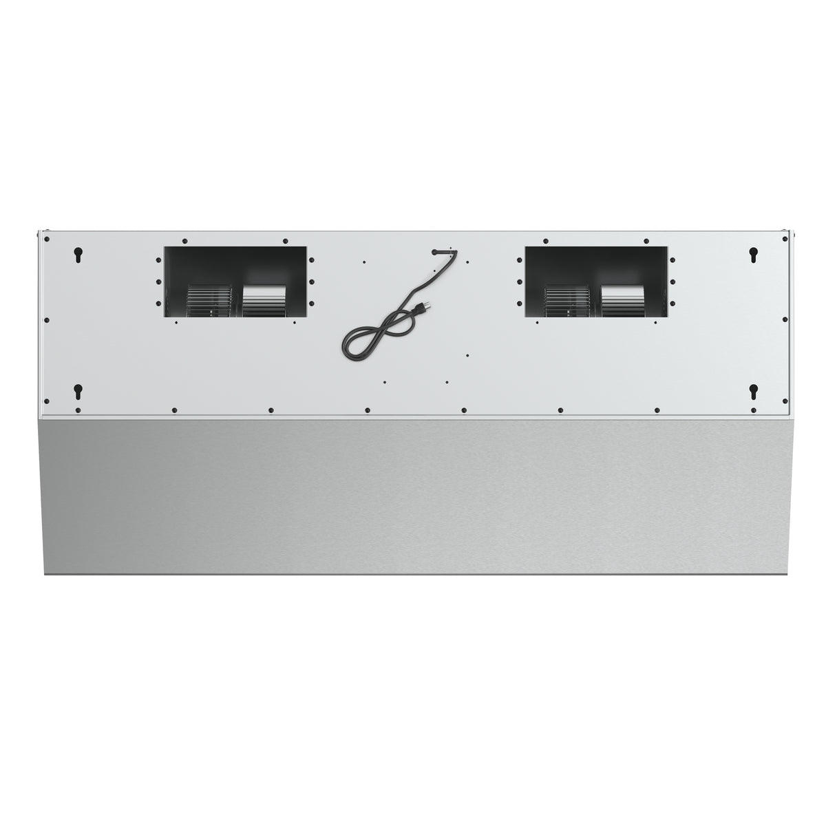 Forno Palazzo 48-Inch Wall Mounted Range Hood, Stainless Steel, Heavy Duty Baffle Filters, Remote Control