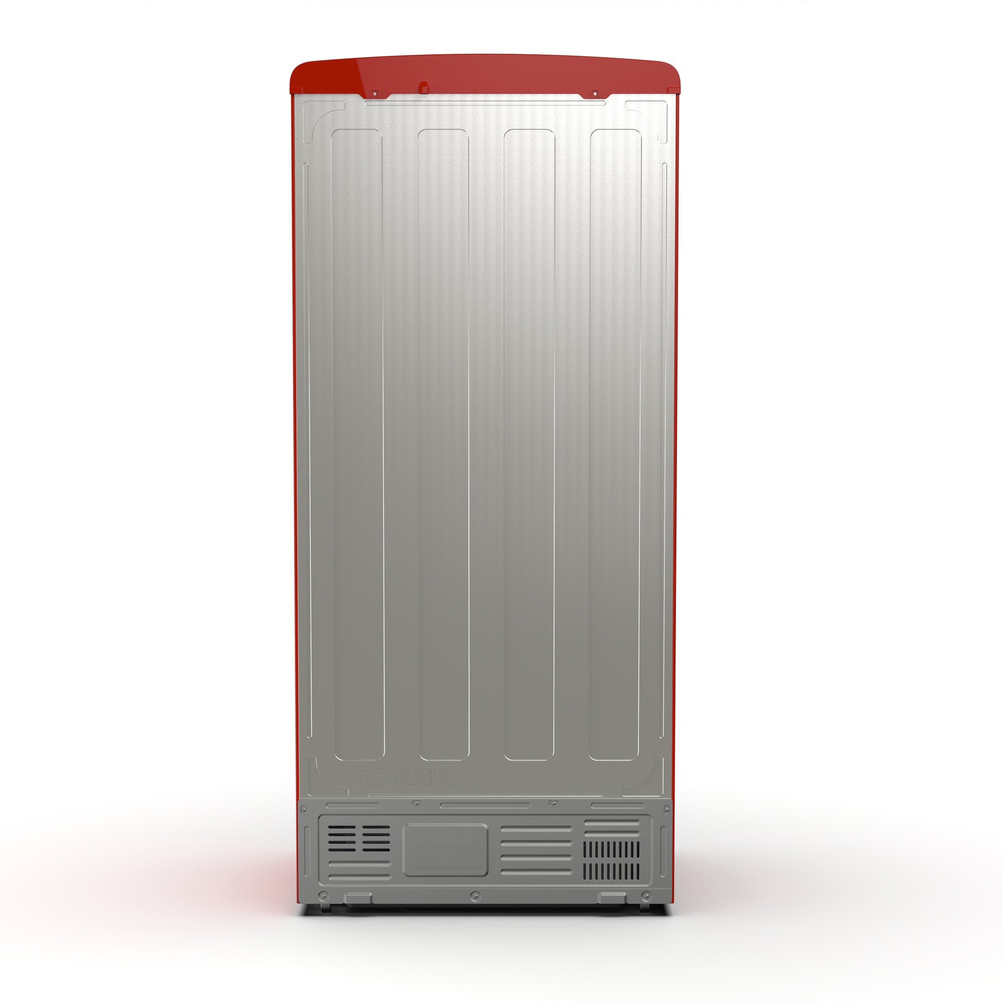 Forno Luigi 18 cu.ft. French Door Refrigerator Red, Handle-Free Design (FFFFD1791-33RED)