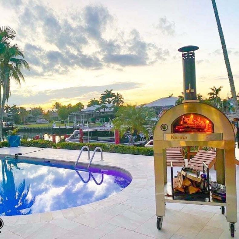 Karma 25 Wood Fire Oven w/ Base