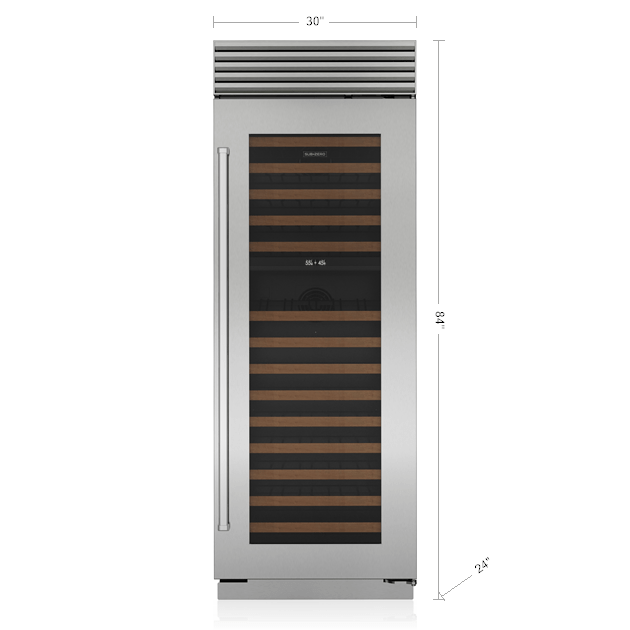 SUB-ZERO - 30" Classic Wine Storage (CL3050W/S)