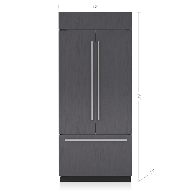 SUB-ZERO - 36" Classic French Door with Internal Dispenser (CL3650UFDID/O)