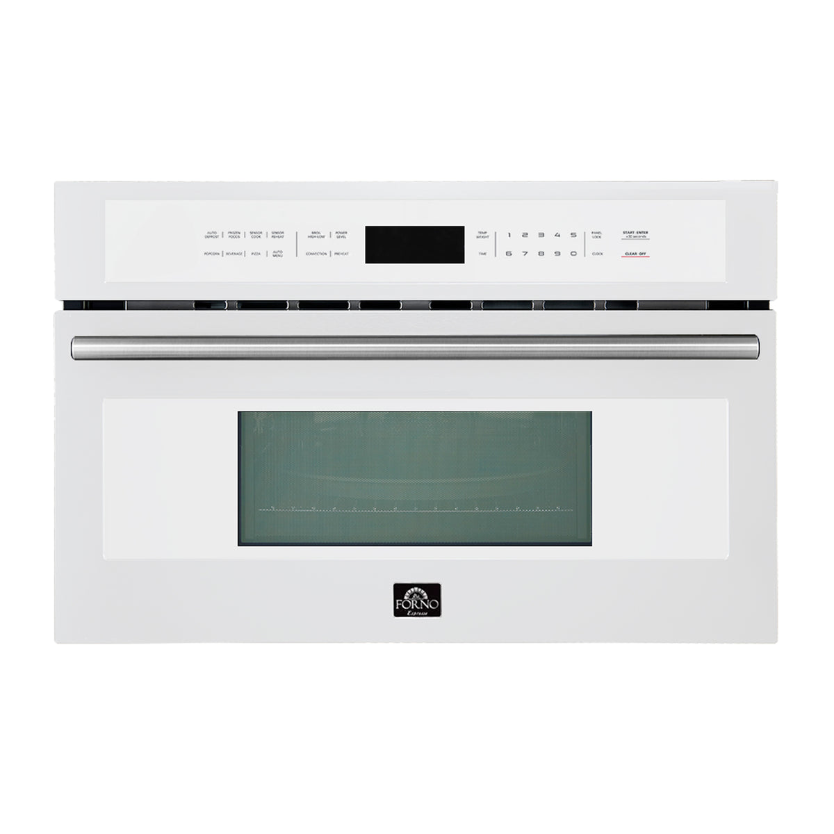 Oliena Espresso White 30 Inch 1750 Watt Compact Oven &amp; 1000 Watt Microwave, 1.6 cu. ft.