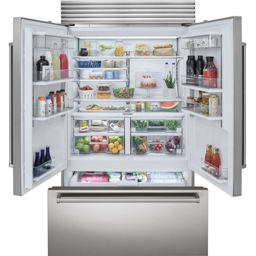 SUB-ZERO - 48&quot; Classic French Door w/ Internal Dispenser (CL4850UFDID/S)