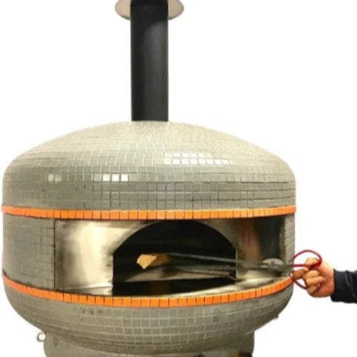 28&quot; Professional Digital Wood Fire Oven w/ Convection Fan
