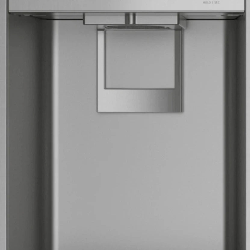 Monogram - 36" Built-In Side-by-Side Refrigerator with Dispenser (ZISS360DNSS)