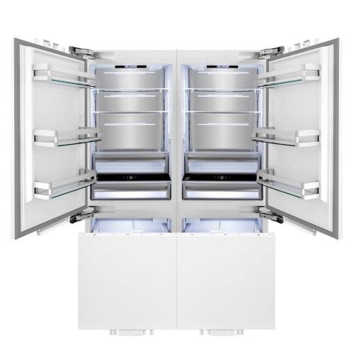 ZLINE - 60&quot; Panel Ready Built-In 4-Door French Door (RBIV-60)