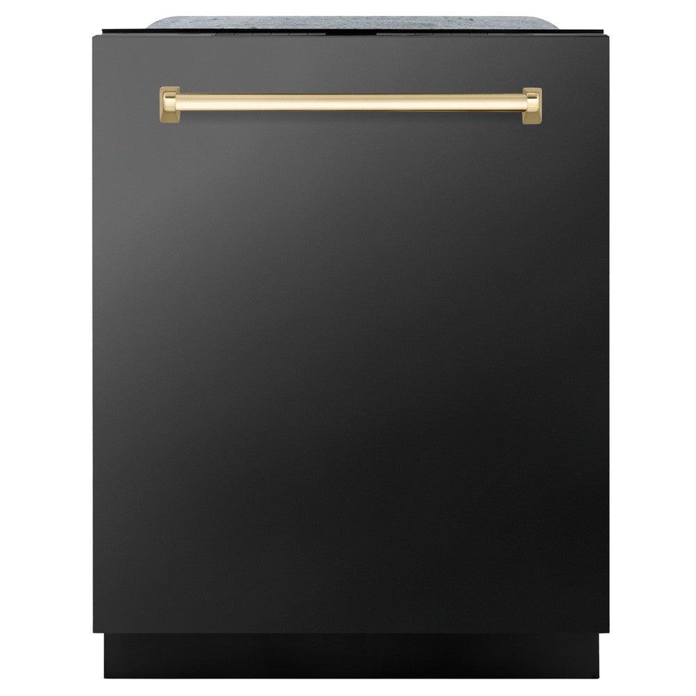 ZLINE - 24&quot; Monument Series Dishwasher Black SS (DWMTZ-BS-24-G)