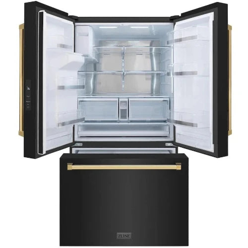 ZLINE - 36&quot; Autograph Edition Refrigerator (RSMZ-W-36-BS-G)