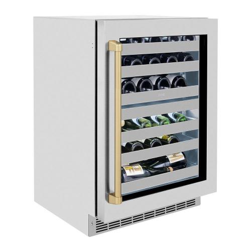 ZLINE - 24" Autograph Edition Wine Refrigerator (RWDOZ-GS-24-CB)