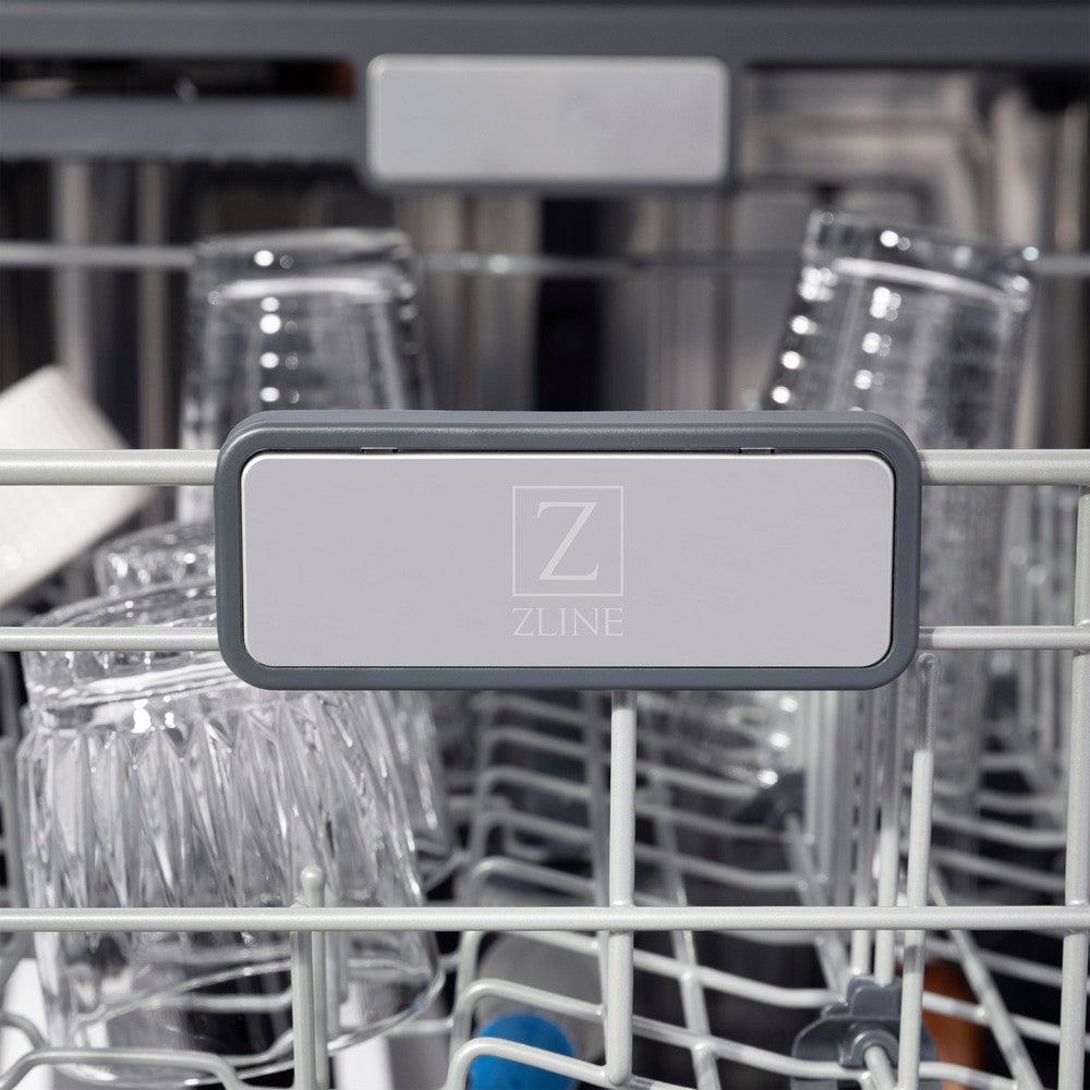 ZLINE - 24" Monument Series Dishwasher Black SS (DWMTZ-BS-24-G)